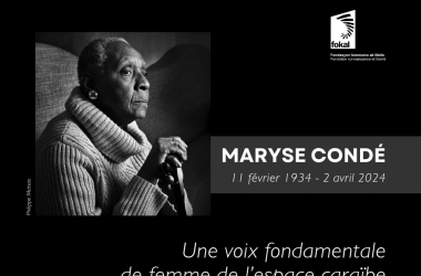 FOKAL rend hommage à Maryse Condé